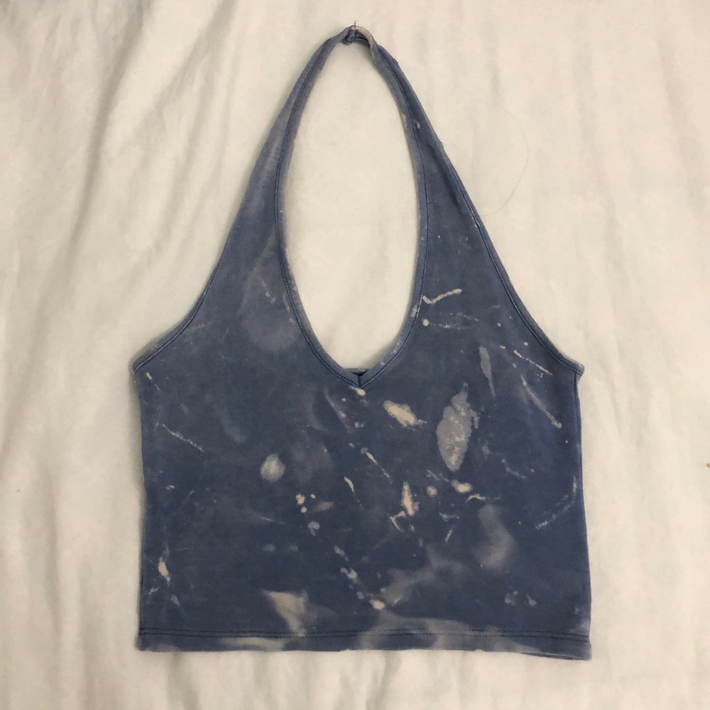 Brandy halter top crop top